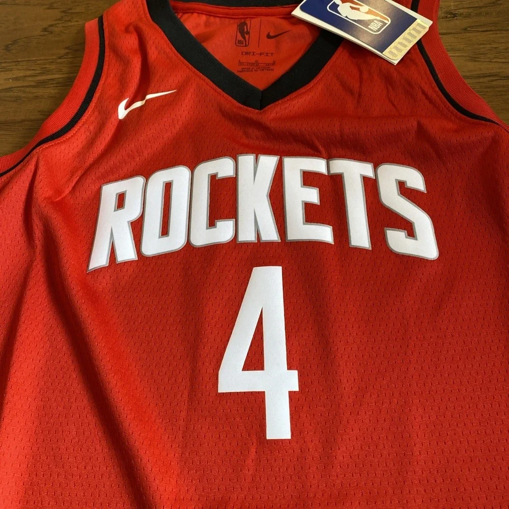 Nike Jalen Green Houston Rockets Icon Edition‎ Red Swingman Jersey Youth Large